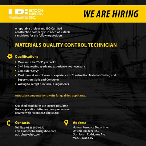 ULTICON BUILDERS, INC. Careers and Employment .